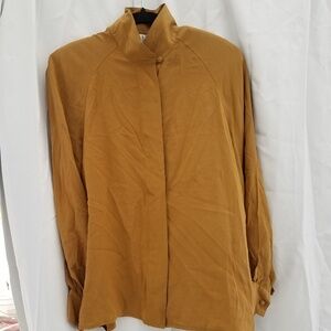 Light Academia Silk blouse